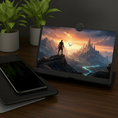 Portable Cinematic Phone Screen